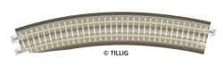 Tillig 83784 Bettungsgleis braun BR 11-32kli: Gebogenes...