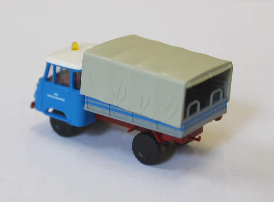 Tillig 19034 LKW Robur LO 1801 Pritsche/Plane -LPG Roter Oktober-