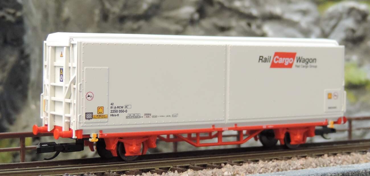 Tillig 14841 Schiebewandwagen Hbis-tt ?RailCargoAustria? der ?BB, Ep. V
