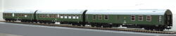 Tillig 70046 Reisezugwagenset -Salonwagenzug 3- der DR