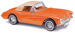 Busch 45428 Corvette Cabrio orange