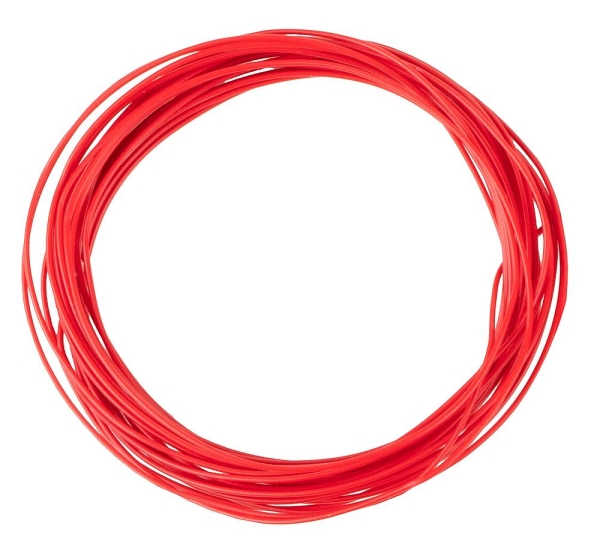 Faller 163781 Litze 0,04 mm?, rot, 10 m