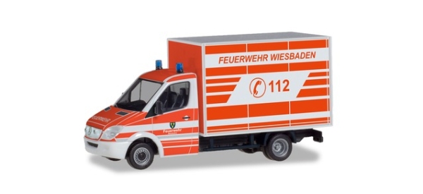 Herpa 094511 MB Sprinter Koffer FW Wiesbade