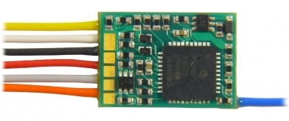Zimo MX617R - Miniatur Decoder 13 x 9 x 2,6 mm - 0,8 A Anschluss NEM 652 8-pol an Dr?hten