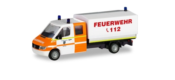 Herpa 094979 MB Sprinter`96 DoKa m.Pl.FW Rh