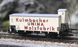 Tillig 17391 Kühlwagen -UNIMA-Malzfabrik Kulmbach-...