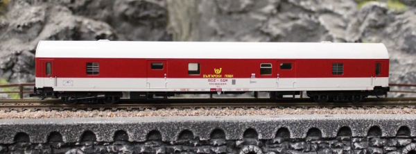 Tillig 16812 Bahnpostwagen der Bulgarischen Post  -FORMNEUHEIT-