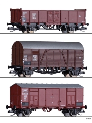Tillig 01001 Güterwagenset der FS, ÖBB und DB