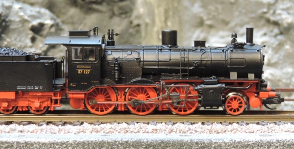 Beckmann 1018502 Schlepptenderlokomotive BR 37 0-1 (pr.P6)  - Digital mit Sound