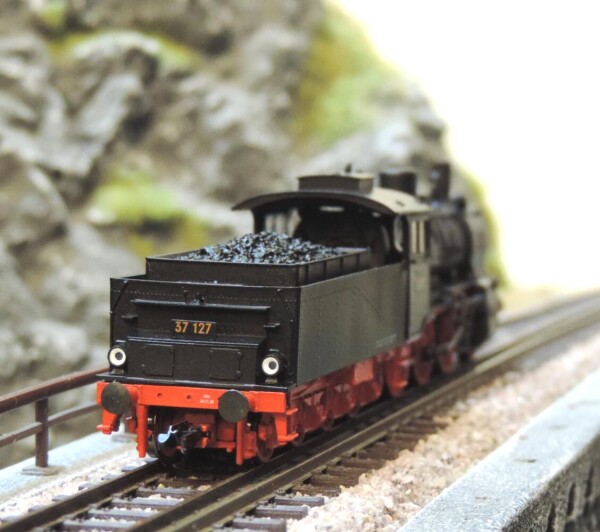 Beckmann 1018502 Schlepptenderlokomotive BR 37 0-1 (pr.P6)  - Digital mit Sound