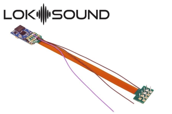 ESU 58810 LokSound 5 micro DCC/MM/SX/M4 "Leerdecoder", 8-pin NEM652 mit Lautsprecher 11x15mm