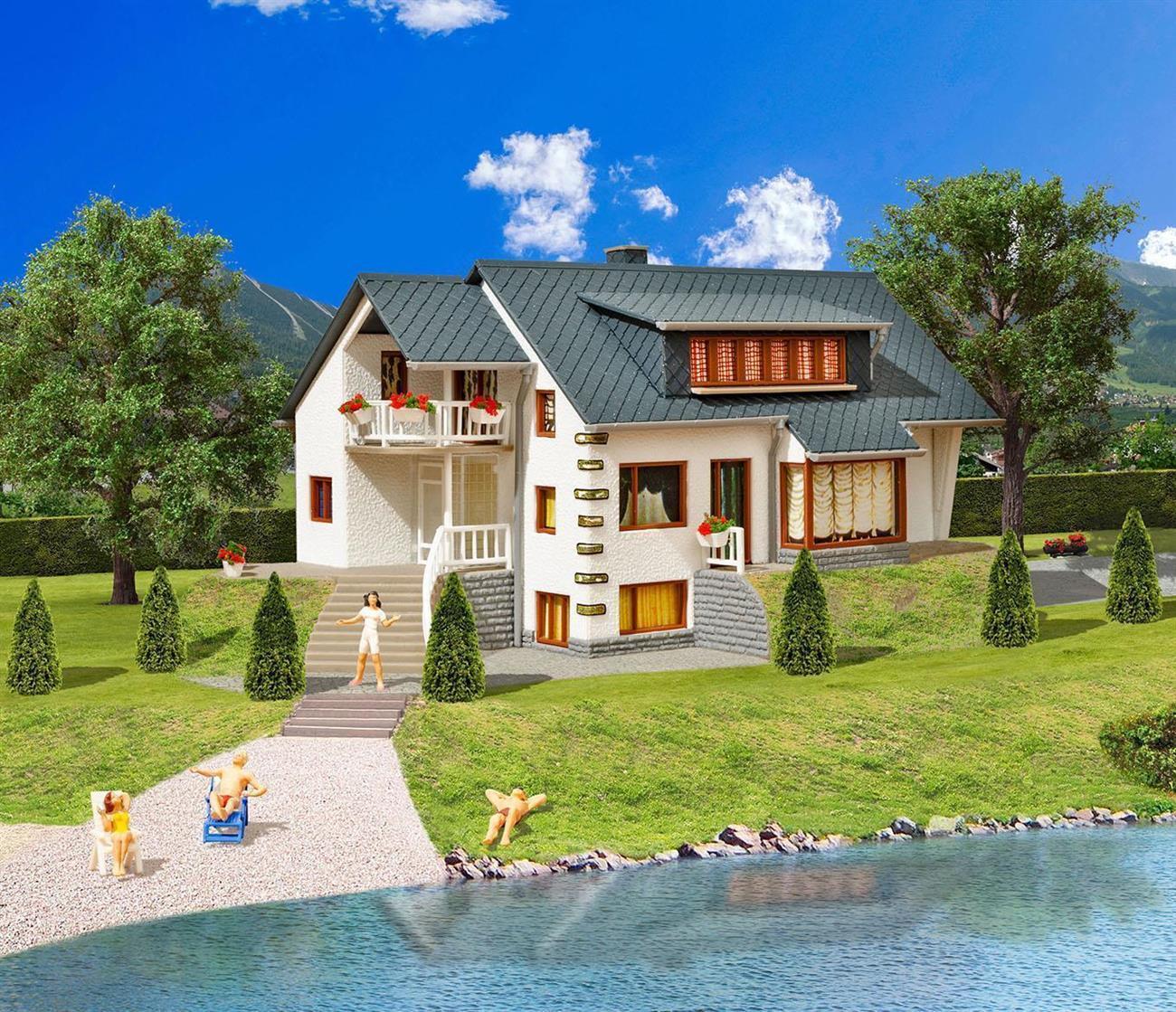 Vollmer 43711 H0 Haus am See