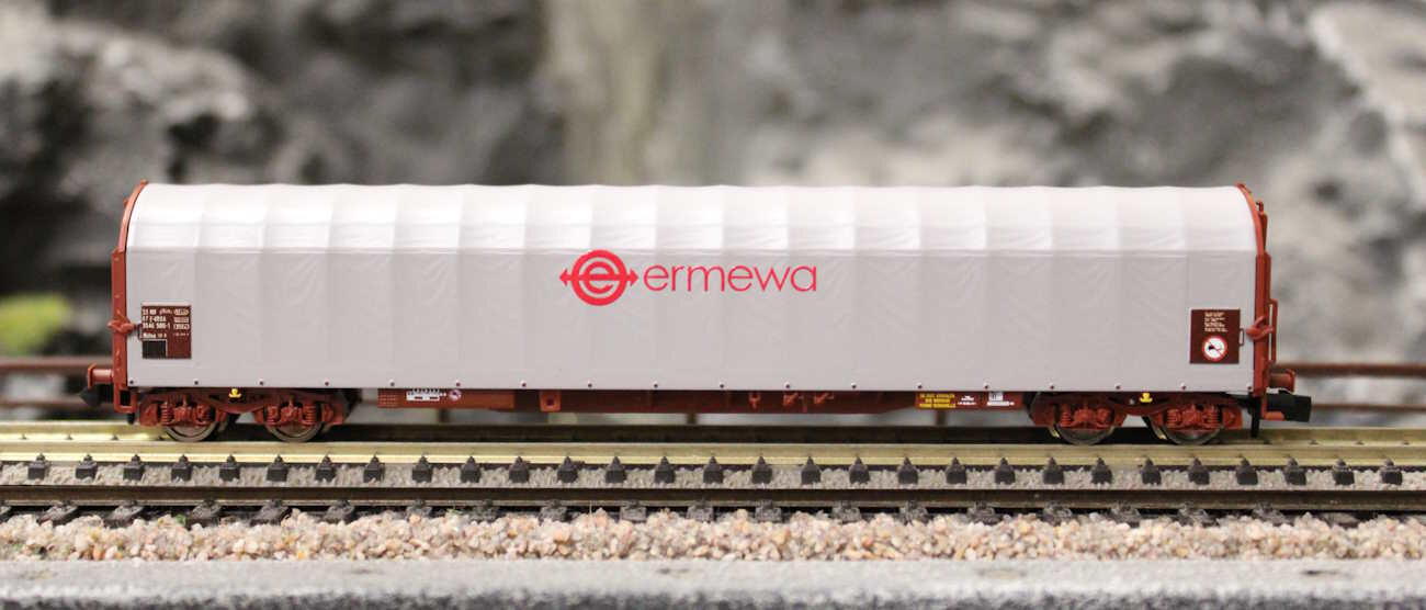 Fleischmann 837710 Schiebeplanenw.Ermewa