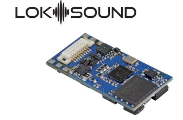 ESU 58818 LokSound 5 micro DCC/MM/SX/M4 "Leerdecoder", Next18, mit Lautsprecher 11x15mm, Spurweite: N, TT, H0