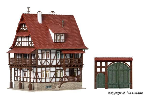 Vollmer 43732 H0 Winzerhaus mit Hoftor