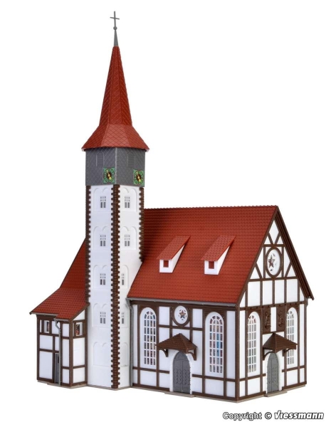 Vollmer 43768 H0 Fachwerkkirche Altbach