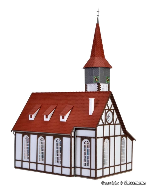 Vollmer 43768 H0 Fachwerkkirche Altbach