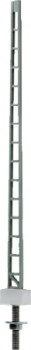 Sommerfeldt 611 0 Gitter-Streckenmast ohne Ausleger, aus Metall, lackiert