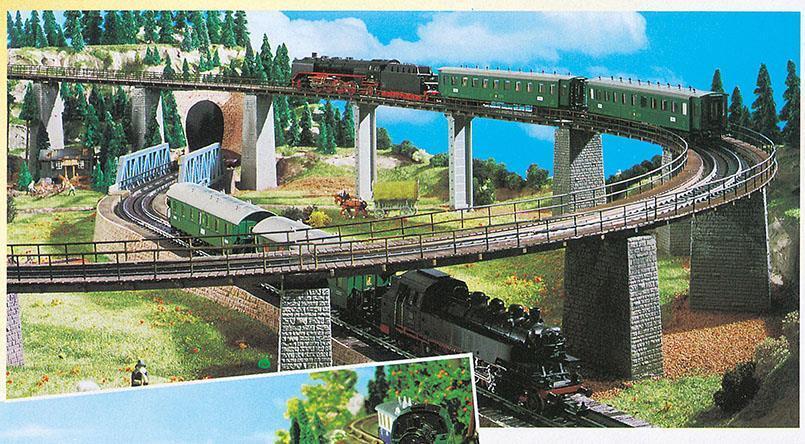 Vollmer 44006 H0 Trägerwippe für Brücken, 5 Stück