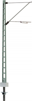 Sommerfeldt 610 0 Gitter-Streckenmast mit Ausleger, aus Metall, lackiert