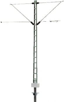 Sommerfeldt 612 0 Gitter-Mittelmast mit 2 Auslegern, aus Metall, lackiert
