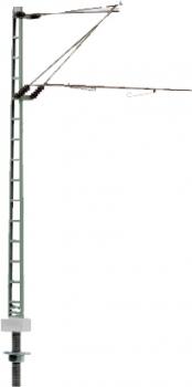 Sommerfeldt 613 0 Gitter-Streckenmast mit Doppelausleger, aus Metall, lackiert
