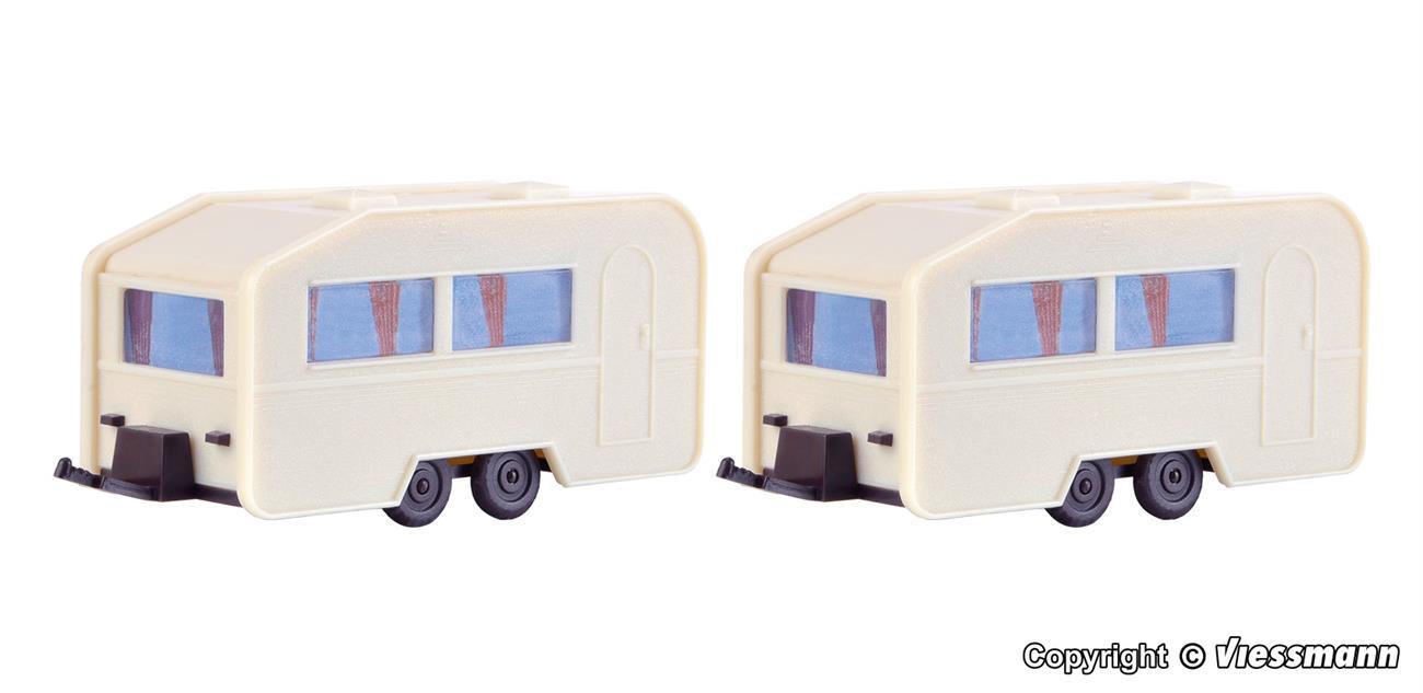 Vollmer 45147 Wohnwagen, 2 Stück