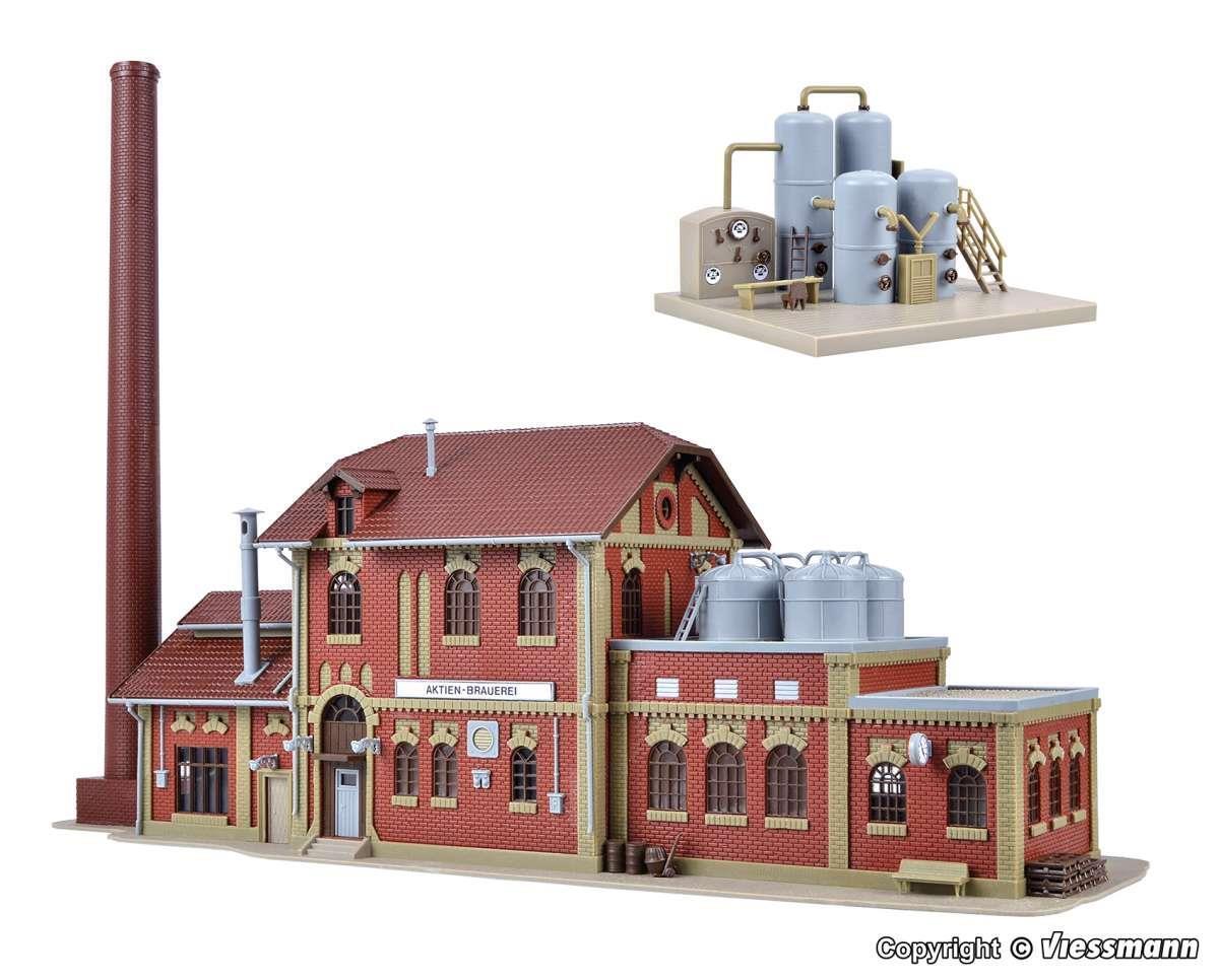 Vollmer 45609 H0 Brauerei mit Inneneinrichtung Kesselhaus