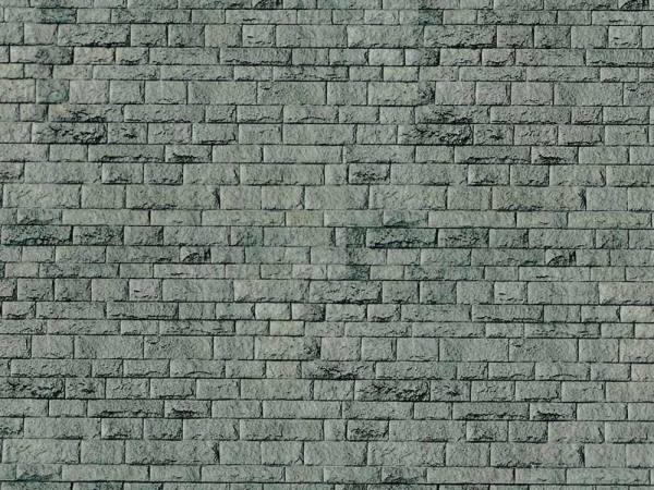 Vollmer 47369 N Mauerplatte Porphyr aus Karton, 25 x 12,5 cm,