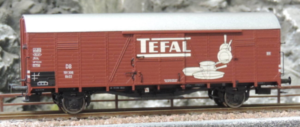 Brawa 48740 Gedeckter Güterwagen Glr 22 „Tefal” der DB