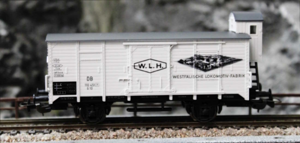 Piko 54736 Gedeckter Güterwagen "Westfälische Lokomotivfabrik Reuschling" DB