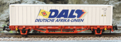 Piko 58785 Containerwg. DAL DB AG VI m. 40 ft Container