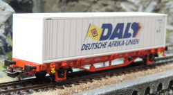 Piko 58785 Containerwg. DAL DB AG VI m. 40 ft Container