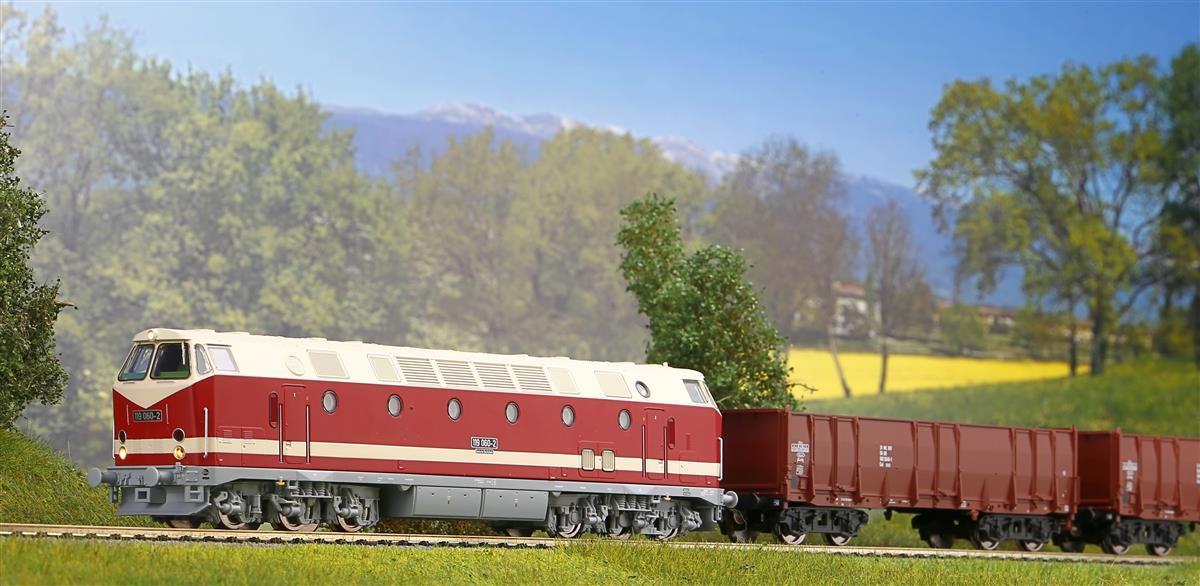 Piko 57138 S-Set Güterzug BR 119 DR + 3 Wg. A-Gleis & B IV