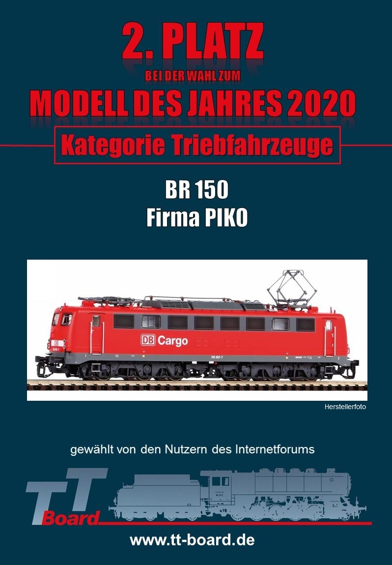 Piko 47461 Elektrolokomotive BR 150 DB AG - Sound Version