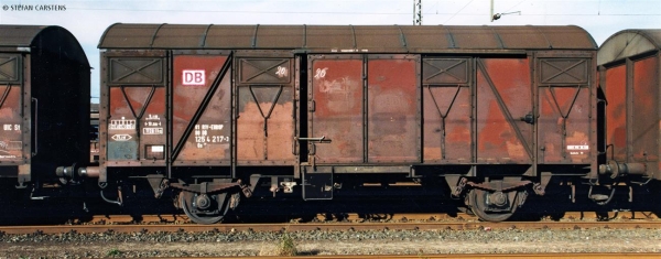 Brawa 50105  Gedeckter Güterwagen Gs 212 "EUROP" der DB, Epoche V