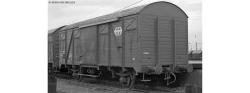 Brawa 50121 Gedeckter-Güterwagen-Gs-EUROP-SBB