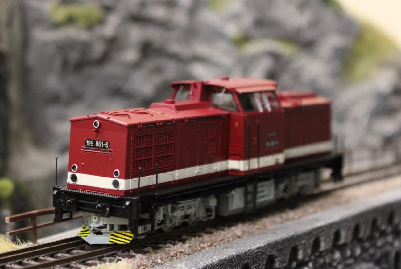 Brawa 41273 H0m Diesellokomotive 199 DR Ep IV, Sound Version