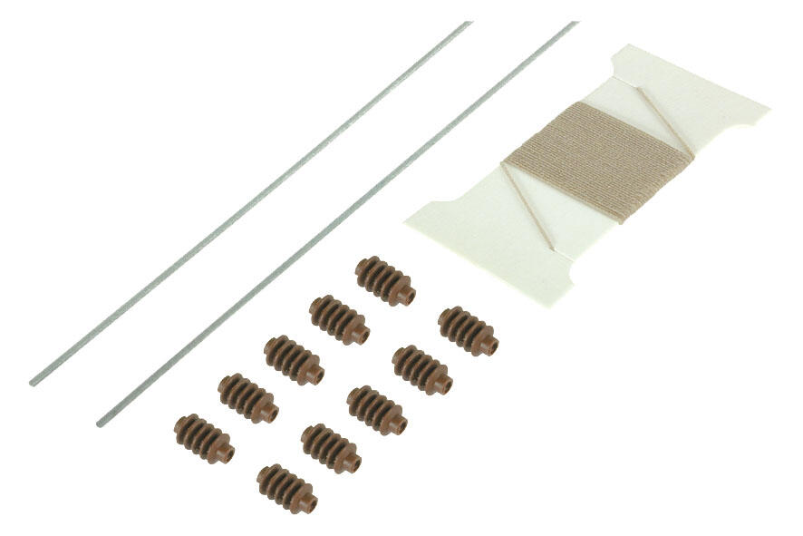 Viessmann 4376 N Richtseile, Quertragseil und Isolatoren