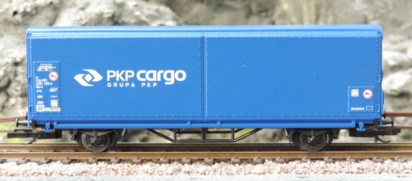 Tillig 14844 START-Schiebewandwagen Hbis-tt der PKP Cargo, Epoche VI