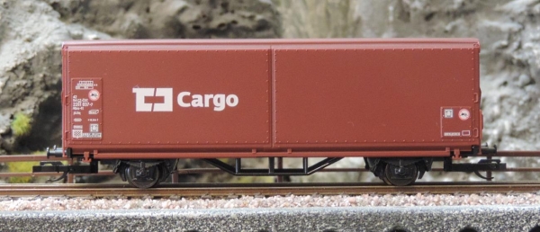 Tillig 14845 START-Schiebewandwagen Hbis-tt der CD Cargo, Epoche VI