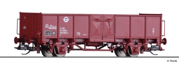 Tillig 14076 Offener Güterwagen E der GySEV, Epoche IV -FORMNEUHEIT-