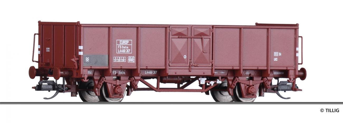 Tillig 14077 Offener Güterwagen L der FS