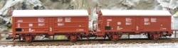 Tillig 01020 Güterwagenset der DB, bestehend aus...
