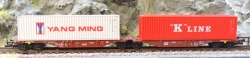 Tillig 18062 Containertragwagen Sggmrss 578.0 der CD...