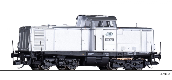 Tillig 501971 Diesellokomotive 111 001 ?Mumie? der ITL, Epoche VI