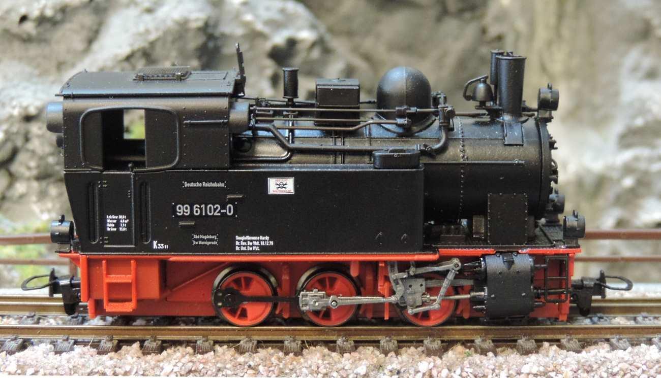 Tillig 02923 Dampflokomotive 99 6102-0 der DR