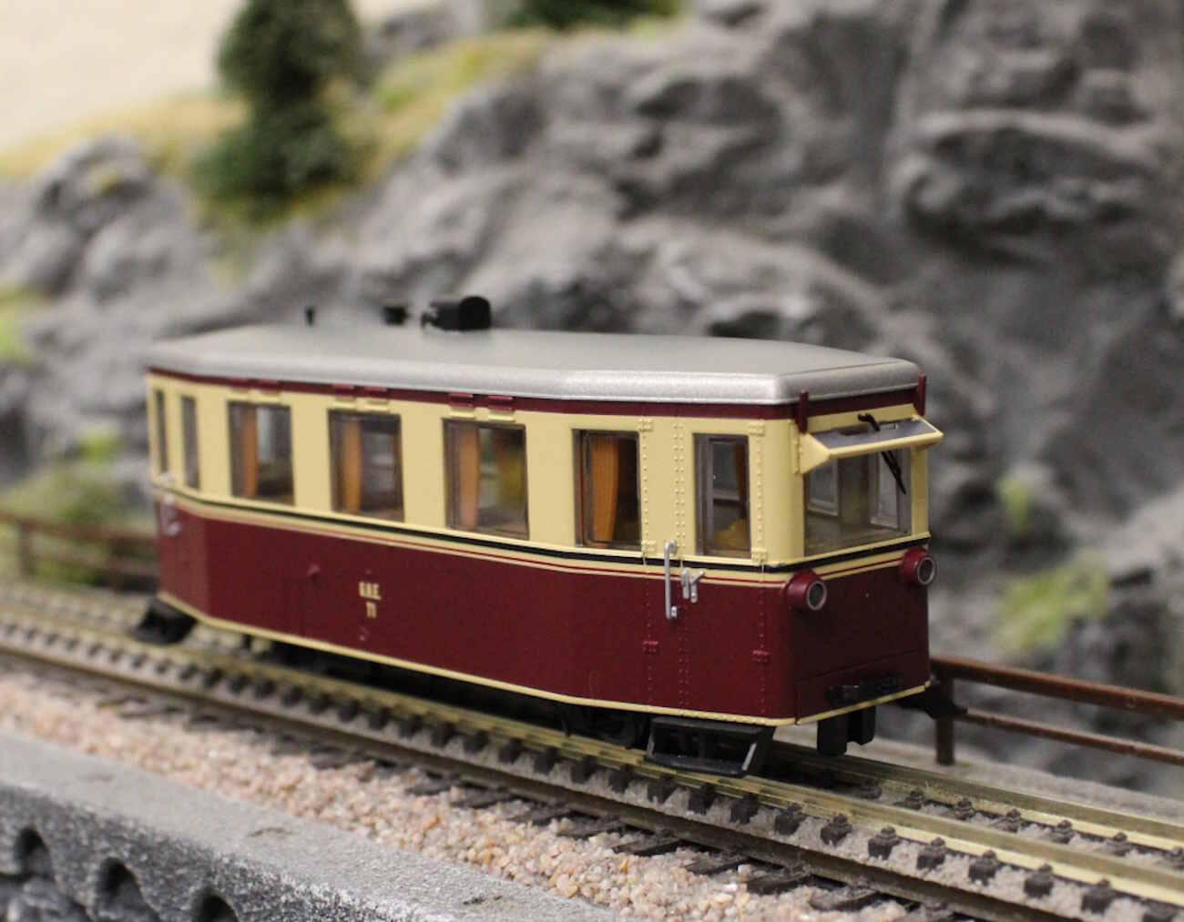 Tillig 02954 Triebwagen T1 der Gernrode-Harzgeroder Eisenbahn, Epoche II