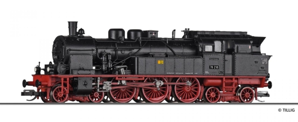 Tillig 04201 Dampflokomotive BR 78.0 der DR, Epoche III -FORMNEUHEIT-