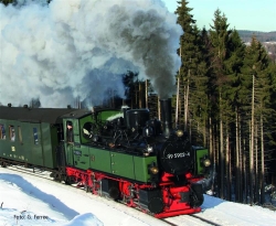 Tillig 05821 Dampflokomotive 99 5902-4 der HSB, Epoche V...